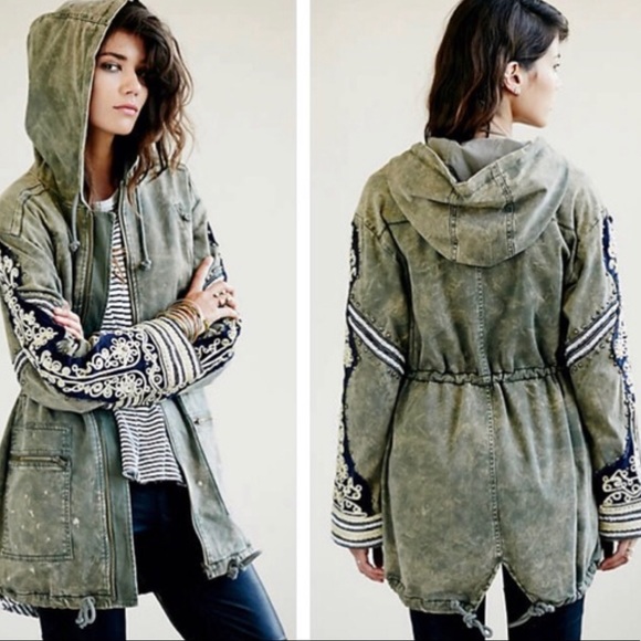 Free People Jackets & Blazers - Free People Golden Quills Jacket
